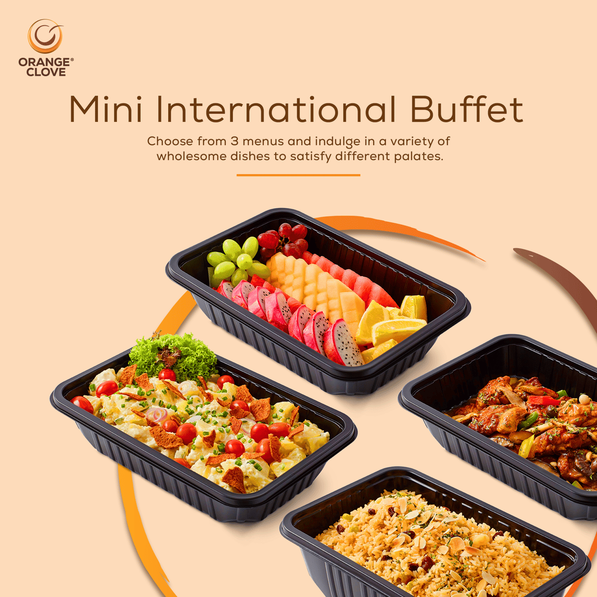 Mini International Buffet Menu